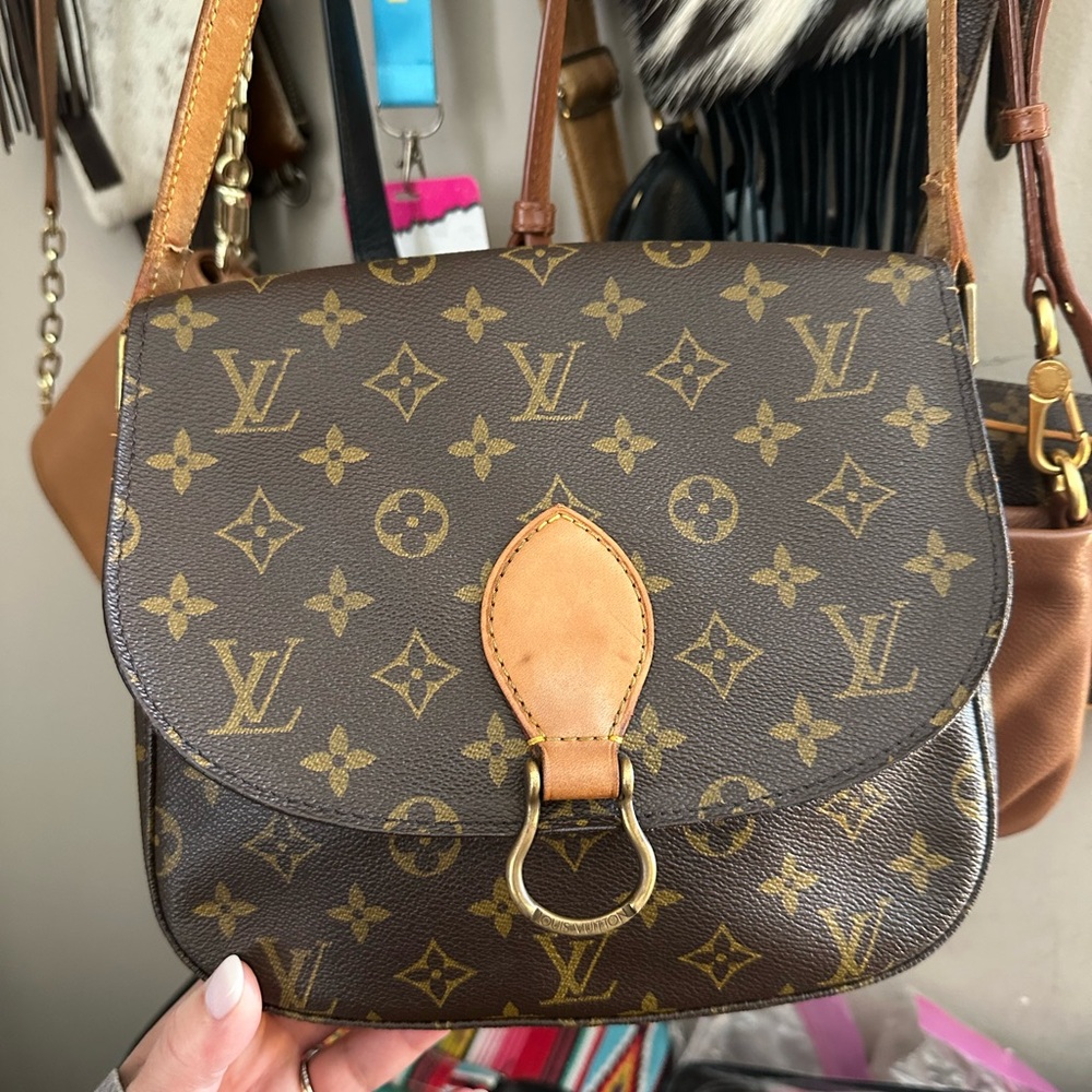 Louis Vuitton Brown Monogram Crossbody with Vachetta Accent